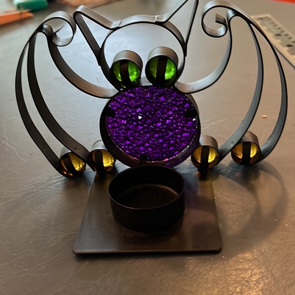 Halloween Bat votive candle holder - Picture 2 of 2